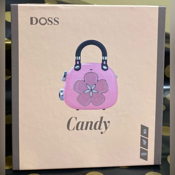 Doss Candy Mini Portable Bluetooth Speaker Mighty Sound Purple Brand New - Picture 6 of 11
